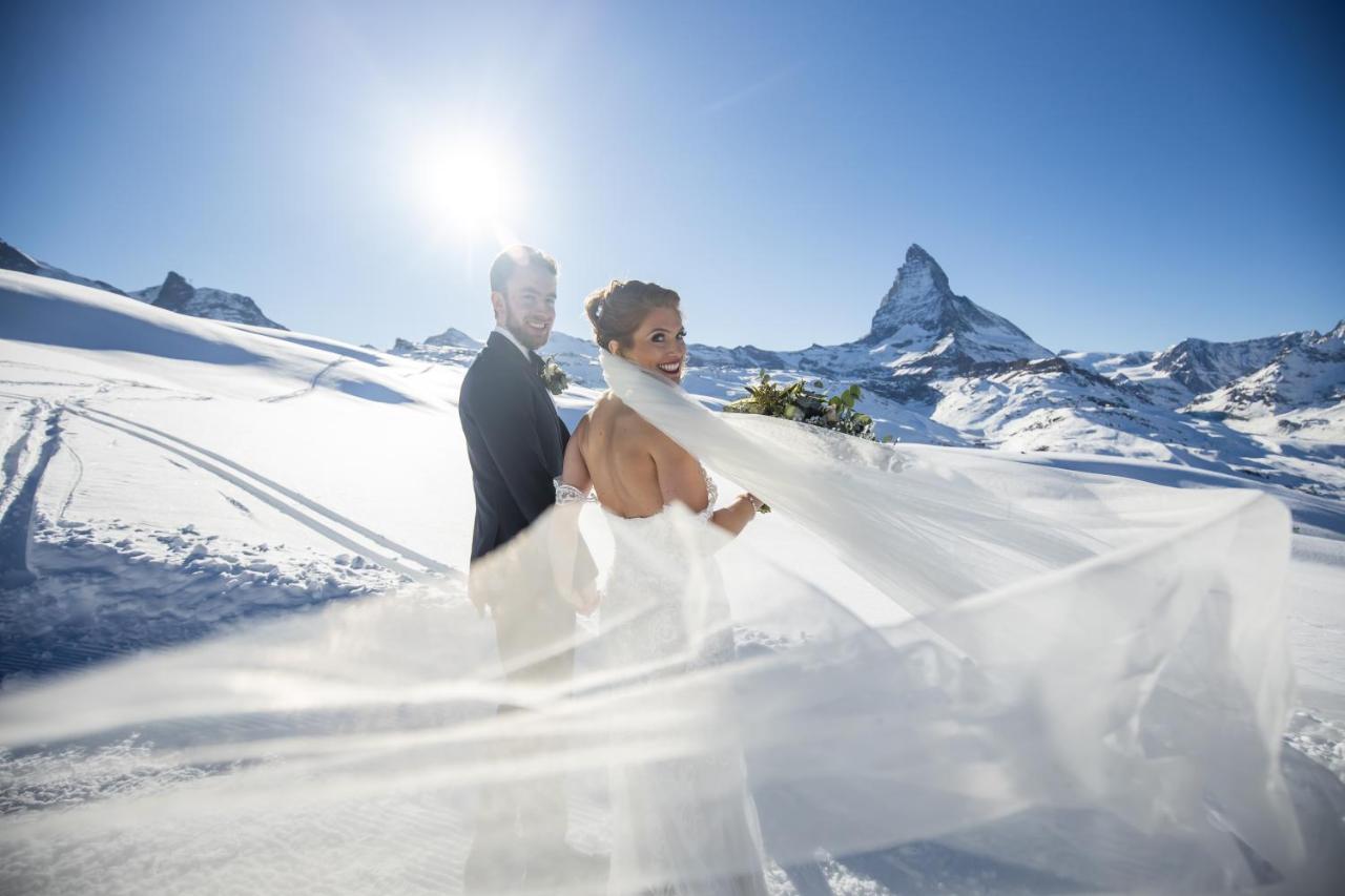 Riffelhaus 1853 Hotel Zermatt Bagian luar foto