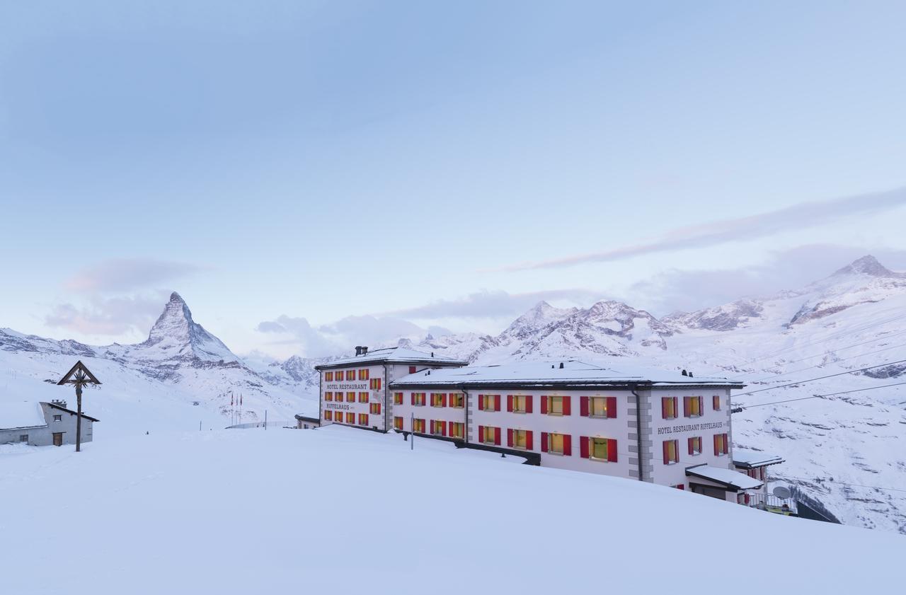 Riffelhaus 1853 Hotel Zermatt Bagian luar foto