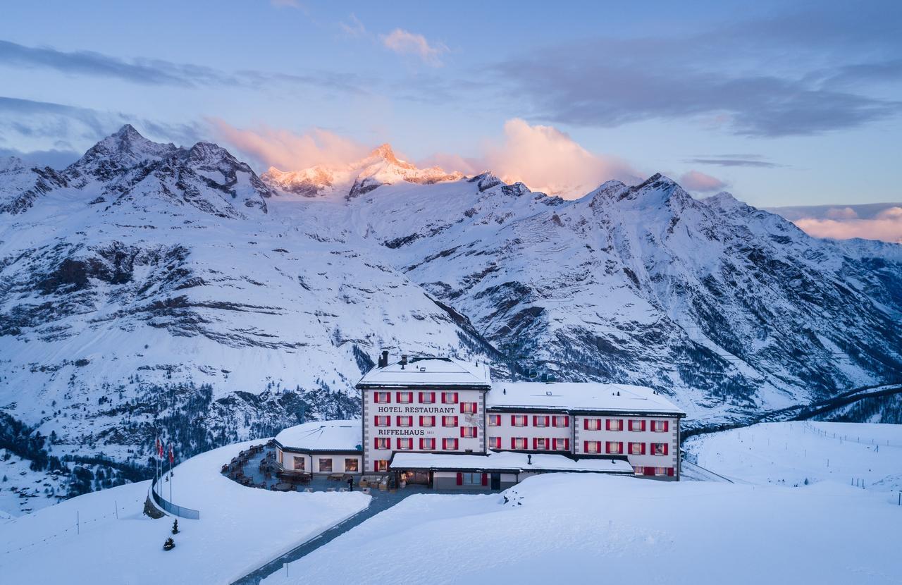 Riffelhaus 1853 Hotel Zermatt Bagian luar foto