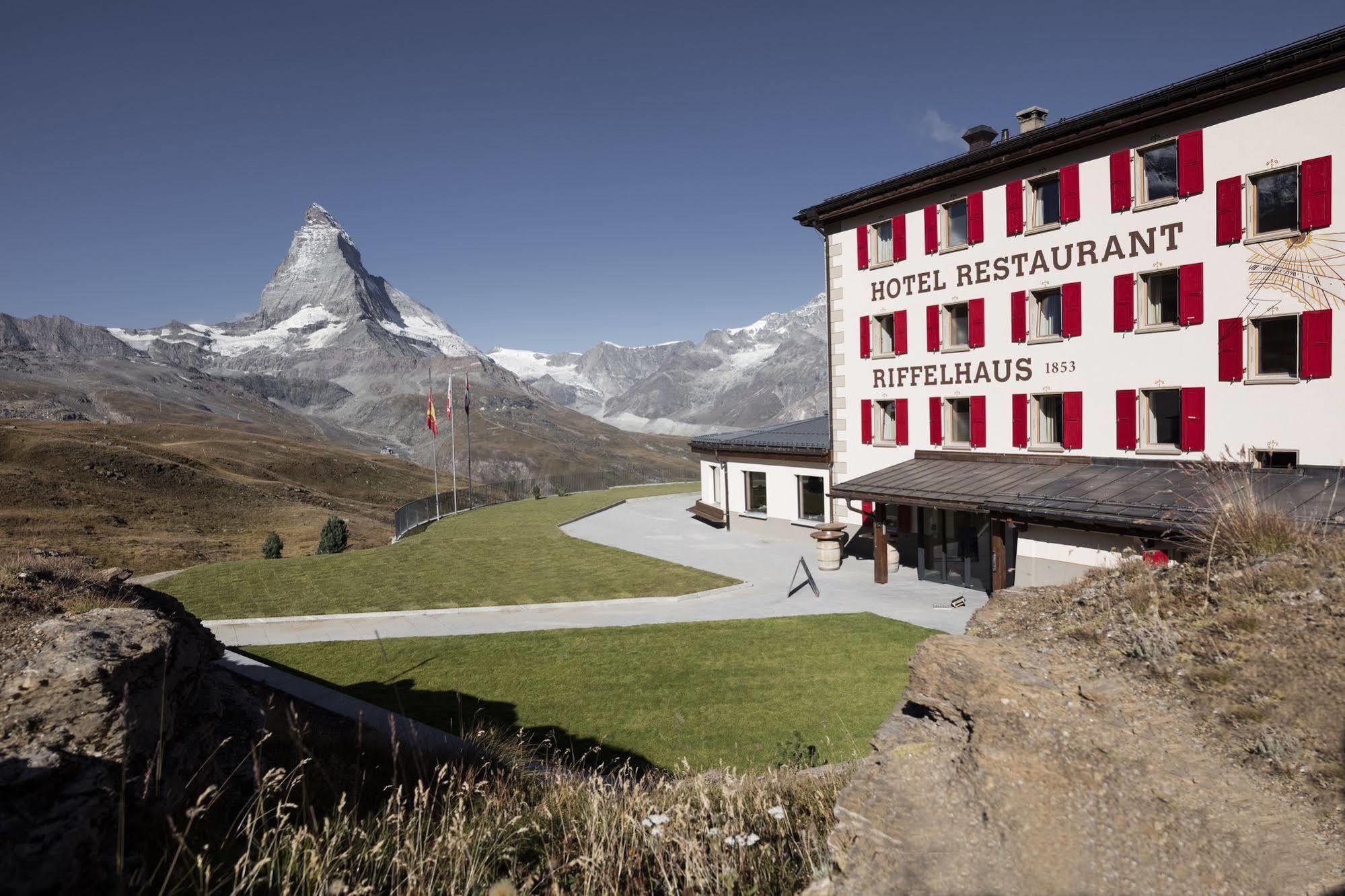 Riffelhaus 1853 Hotel Zermatt Bagian luar foto