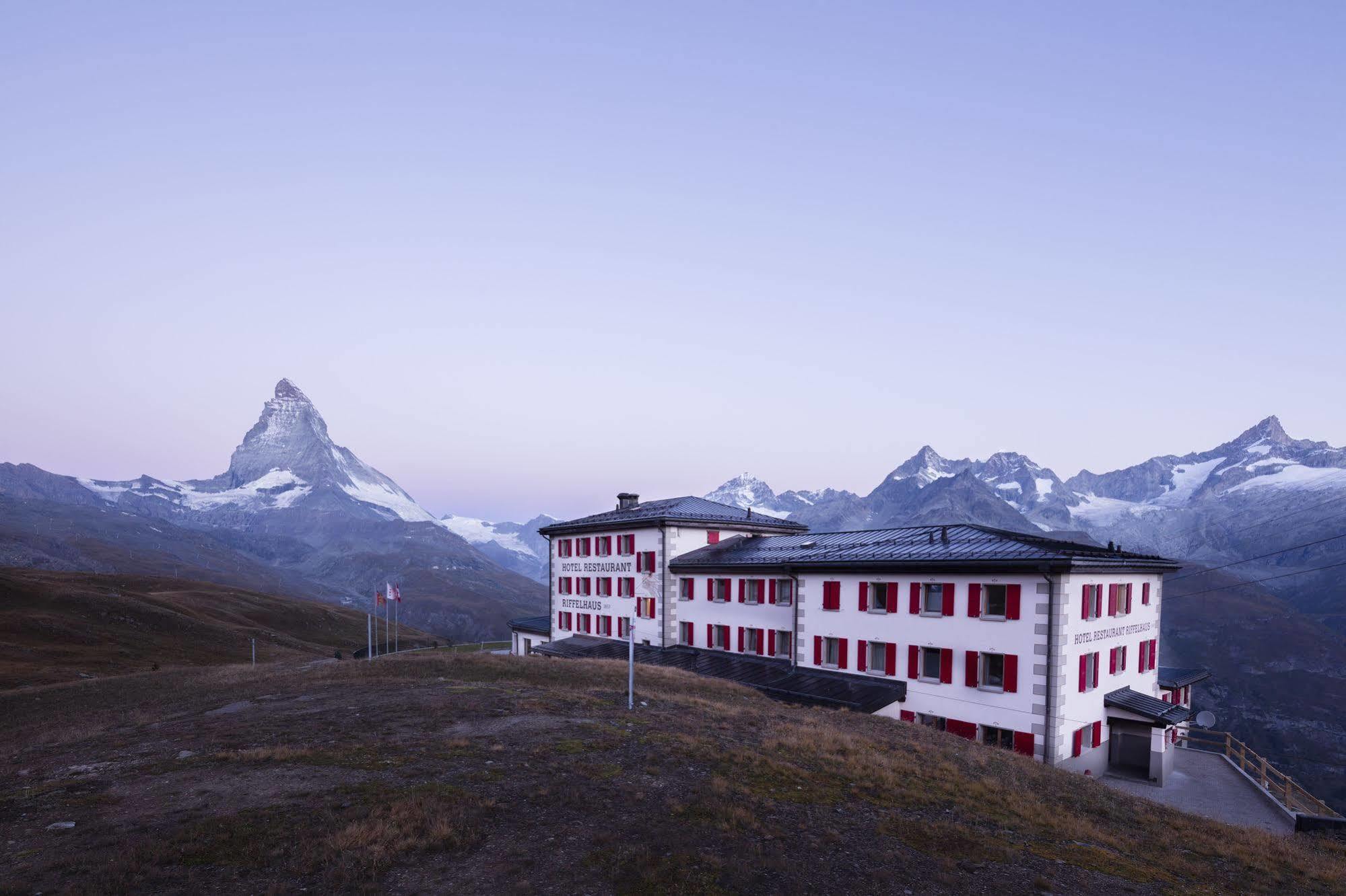 Riffelhaus 1853 Hotel Zermatt Bagian luar foto